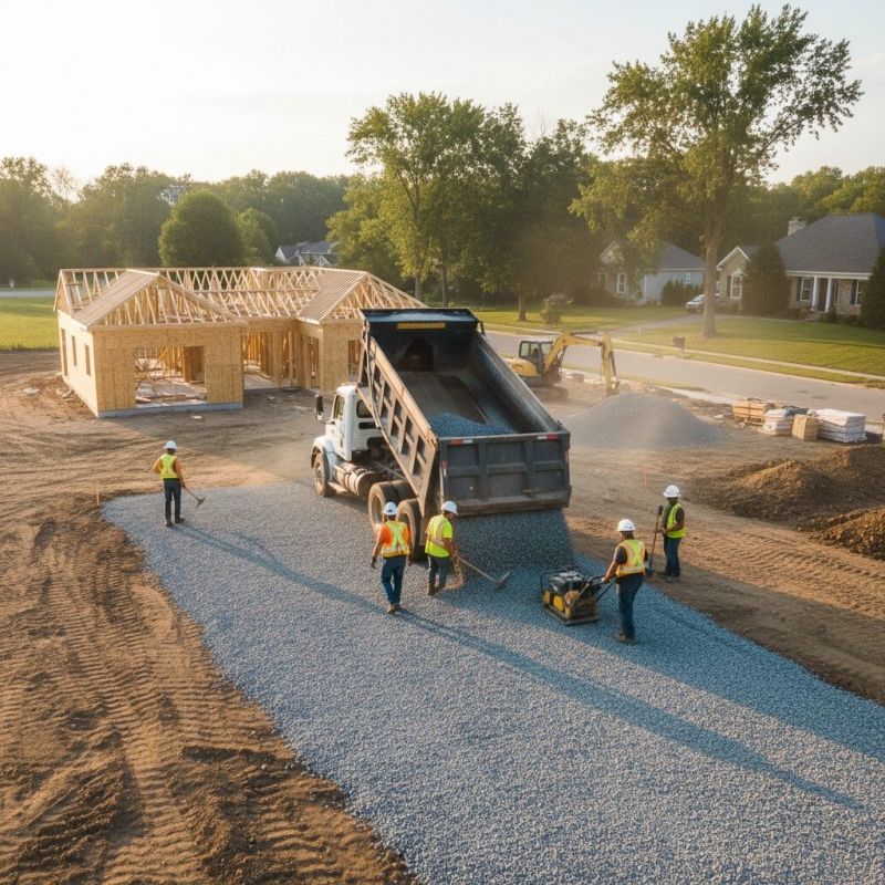 Gravel Foundation Installation